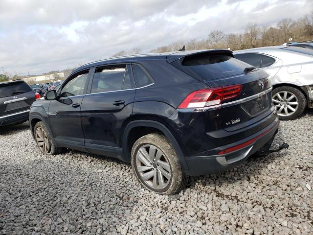 1V26C2CA6LC203185 - 2020 VOLKSWAGEN ATLAS CROS SE Черный фото 2