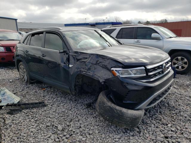 1V26C2CA6LC203185 - 2020 VOLKSWAGEN ATLAS CROS SE Черный фото 4