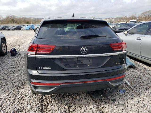 1V26C2CA6LC203185 - 2020 VOLKSWAGEN ATLAS CROS SE Черный фото 6