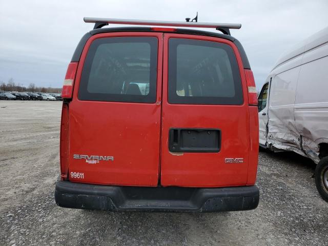 1GTHG39U731175611 - 2003 GMC SAVANA G3500 RED photo 6