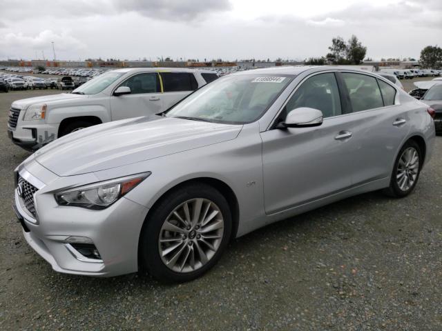 JN1EV7ARXKM558448 - 2019 INFINITI QX50 LUXE SILVER photo 1