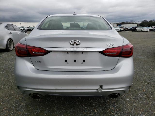 JN1EV7ARXKM558448 - 2019 INFINITI QX50 LUXE SILVER photo 6