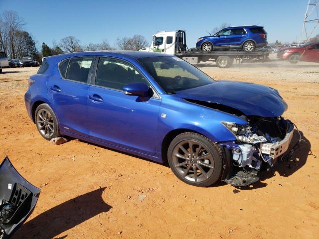 JTHKD5BH9C2082041 - 2012 LEXUS CT 200 BLUE photo 4