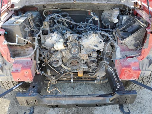 1N6BA07D88N329555 - 2008 NISSAN TITAN XE RED photo 11