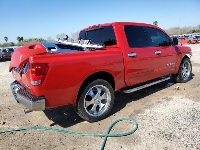 1N6BA07D88N329555 - 2008 NISSAN TITAN XE RED photo 3