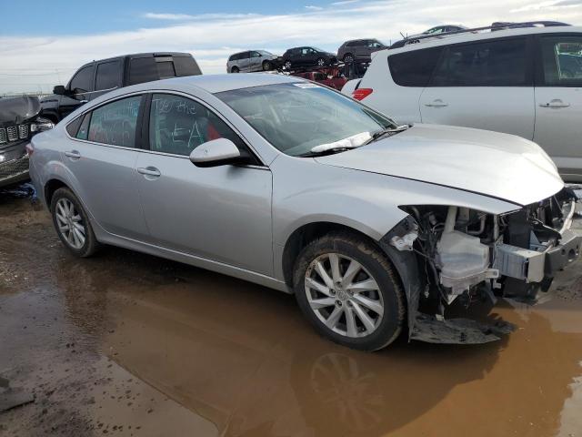 1YVHZ8DH0C5M14565 - 2012 MAZDA 6 I SILVER photo 4