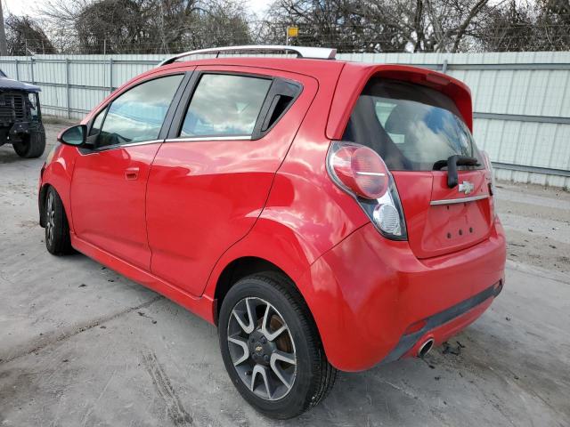 KL8CF6S97DC510241 - 2013 CHEVROLET SPARK 2LT RED photo 2