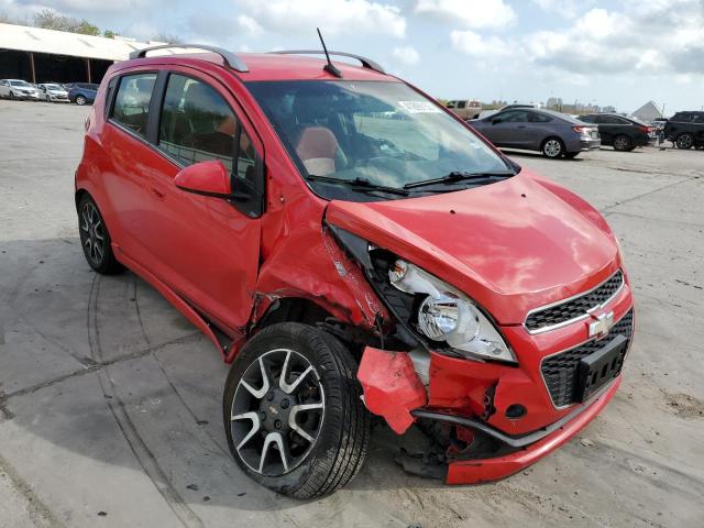 KL8CF6S97DC510241 - 2013 CHEVROLET SPARK 2LT RED photo 4