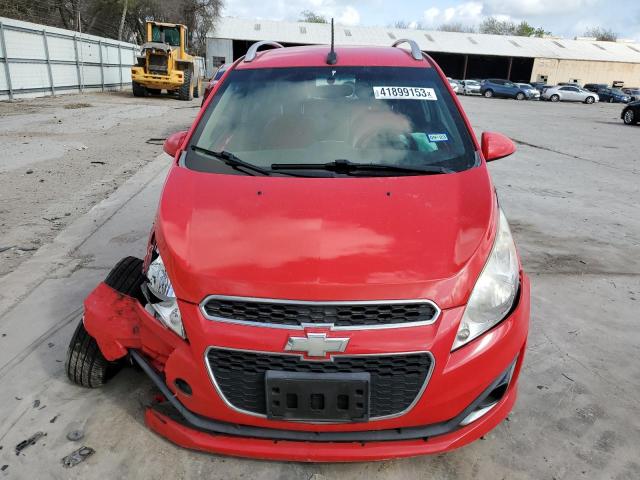 KL8CF6S97DC510241 - 2013 CHEVROLET SPARK 2LT RED photo 5