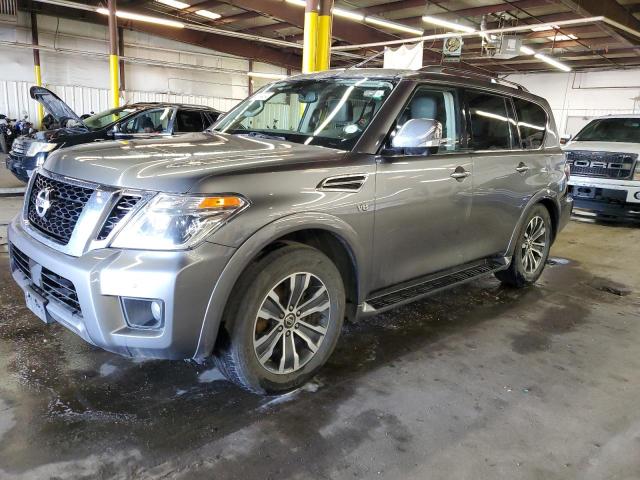 JN8AY2NC2K9582505 - 2019 NISSAN ARMADA SV GRAY photo 1