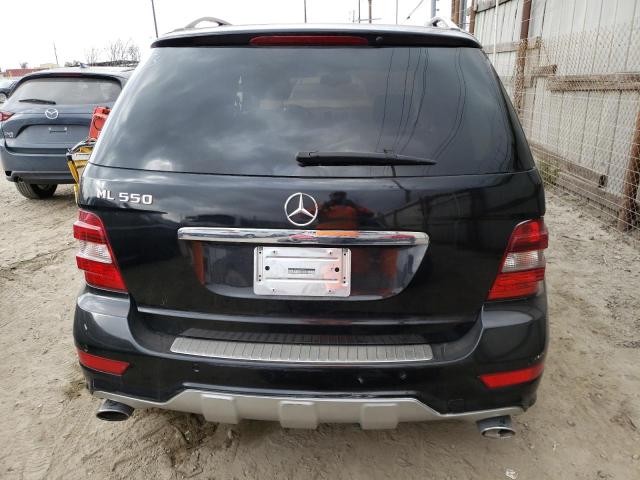 4JGBB7CB2AA538280 - 2010 MERCEDES-BENZ ML 550 4MATIC BLACK photo 6