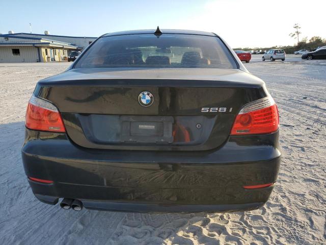 WBANU5C59AC364526 - 2010 BMW 528 I BLACK photo 6