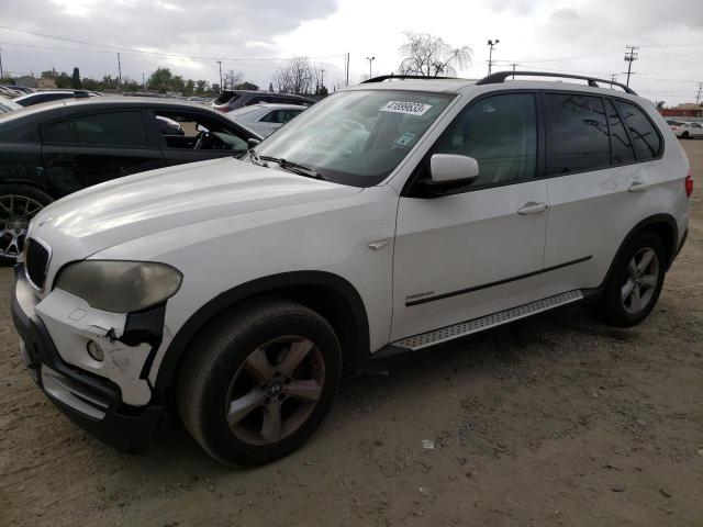 5UXFE43589L266631 - 2009 BMW X5 XDRIVE30I WHITE photo 1