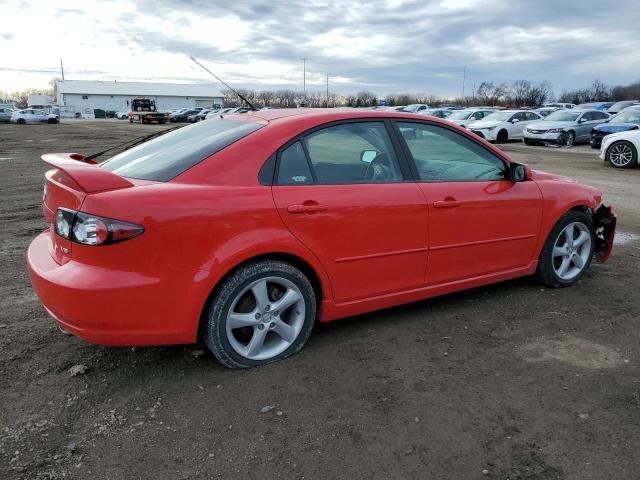 1YVHP84D665M47657 - 2006 MAZDA 6 S RED photo 3