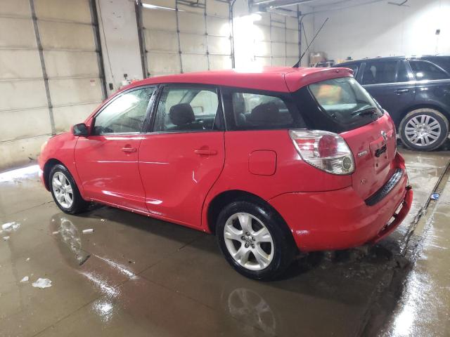 2T1KR32E76C586672 - 2006 TOYOTA COROLLA MA XR RED photo 2