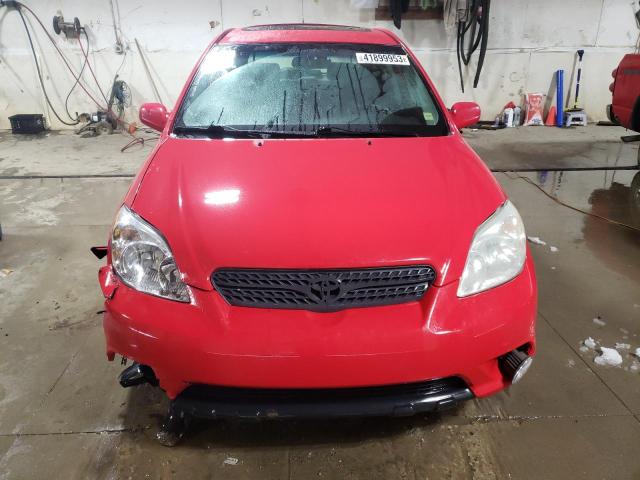 2T1KR32E76C586672 - 2006 TOYOTA COROLLA MA XR RED photo 5