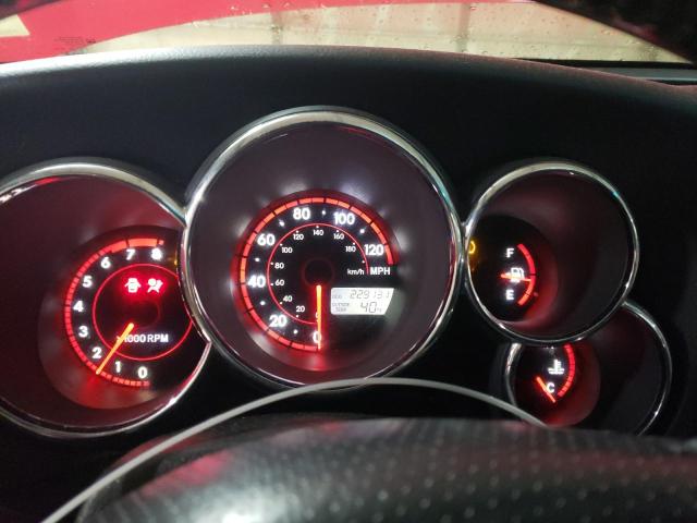 2T1KR32E76C586672 - 2006 TOYOTA COROLLA MA XR RED photo 9