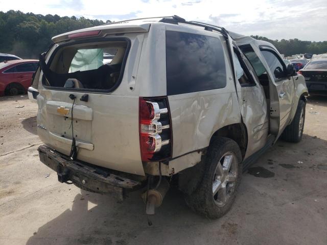 1GNSCBE00DR227122 - 2013 CHEVROLET TAHOE C1500 LT TAN photo 4