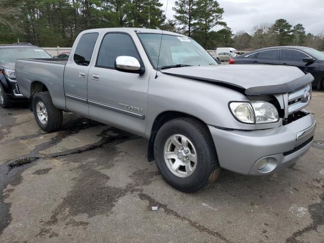 5TBRT34144S444268 - 2004 TOYOTA TUNDRA ACCESS CAB SR5 SILVER photo 4