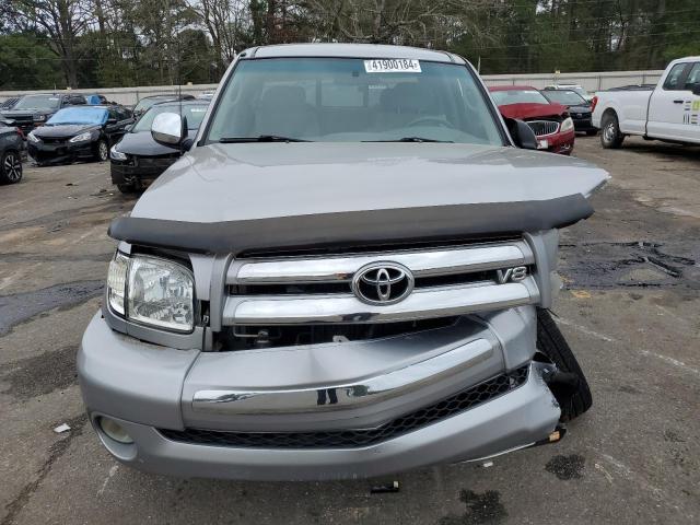 5TBRT34144S444268 - 2004 TOYOTA TUNDRA ACCESS CAB SR5 SILVER photo 5