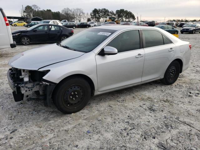 4T1BF1FK9CU202429 - 2012 TOYOTA CAMRY BASE SILVER photo 1