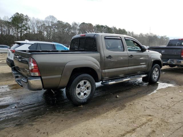 5TFJX4GN6EX031468 - 2014 TOYOTA TACOMA DOUBLE CAB GRAY photo 3