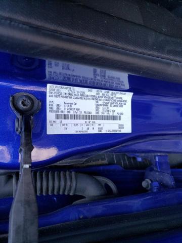 1FADP3N25EL405145 - 2014 FORD FOCUS TITANIUM BLUE photo 12