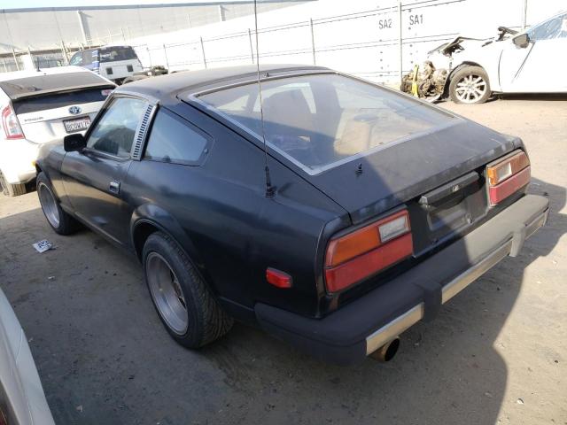 JN1HZ04S8BX265704 - 1981 DATSUN 280ZX BLACK photo 2