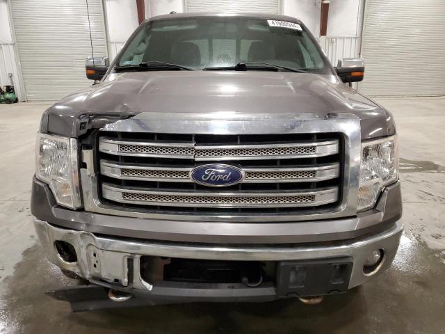 1FTFW1ET6DKE39859 - 2013 FORD F150 SUPERCREW GRAY photo 5