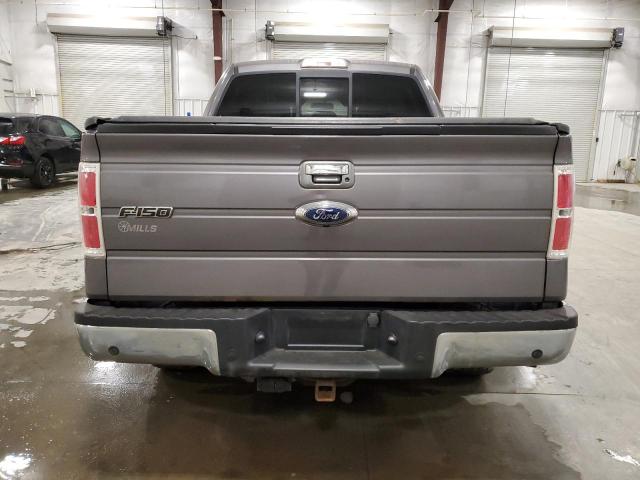 1FTFW1ET6DKE39859 - 2013 FORD F150 SUPERCREW GRAY photo 6