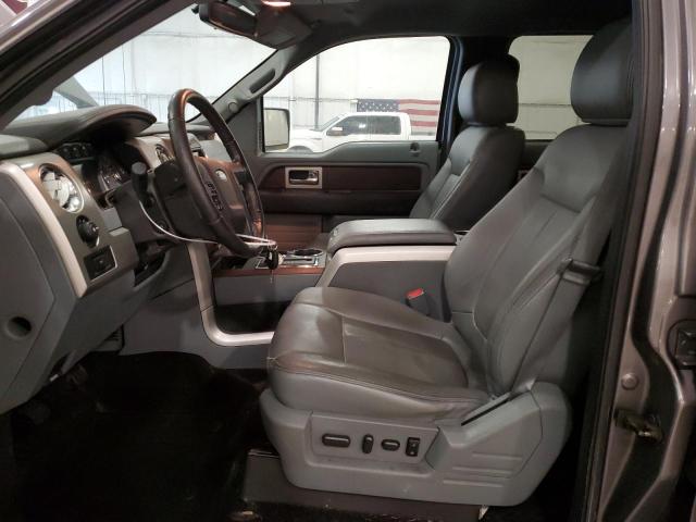 1FTFW1ET6DKE39859 - 2013 FORD F150 SUPERCREW GRAY photo 7