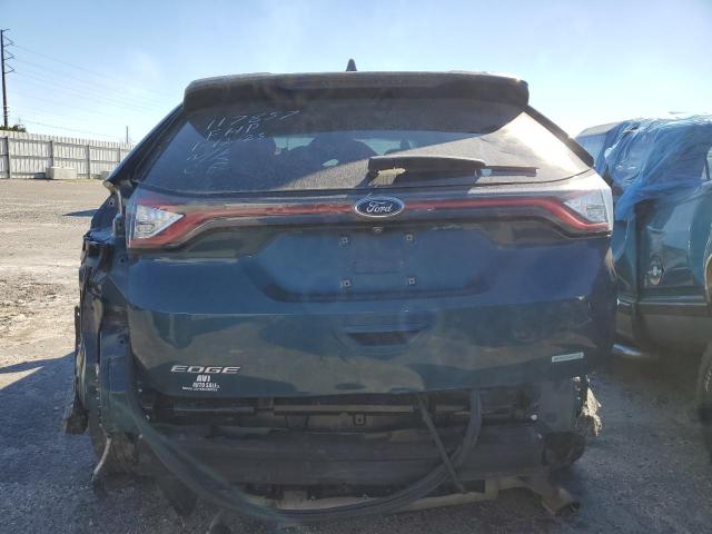 2FMPK3G91GBC53413 - 2016 FORD EDGE SE BLUE photo 6