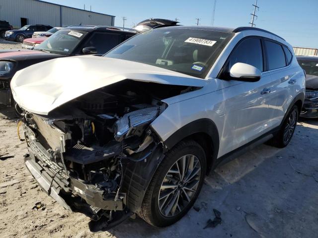 KM8J33AL4MU285303 - 2021 HYUNDAI TUCSON LIMITED WHITE photo 1