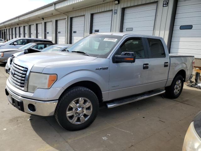 1FTFW1CT7CKD85277 - 2012 FORD F150 SUPERCREW SILVER photo 1