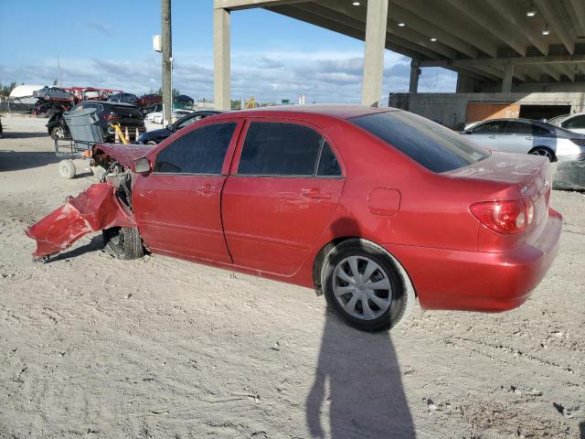 1NXBR32E87Z812024 - 2007 TOYOTA COROLLA CE RED photo 2