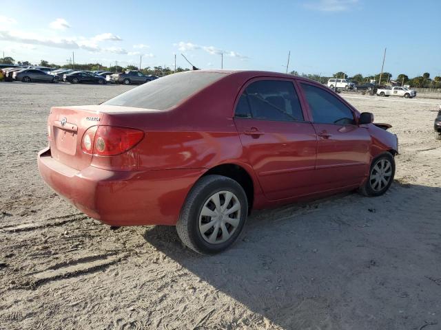 1NXBR32E87Z812024 - 2007 TOYOTA COROLLA CE RED photo 3