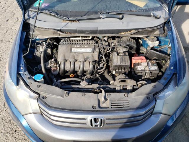 JHMZE2H53BS006109 - 2011 HONDA INSIGHT LX BLUE photo 7