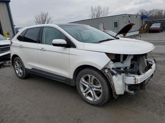 2FMPK4K91FBB40816 - 2015 FORD EDGE TITANIUM WHITE photo 4