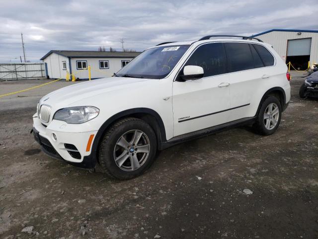5UXZW0C59D0B95133 - 2013 BMW X5 XDRIVE35D WHITE photo 1