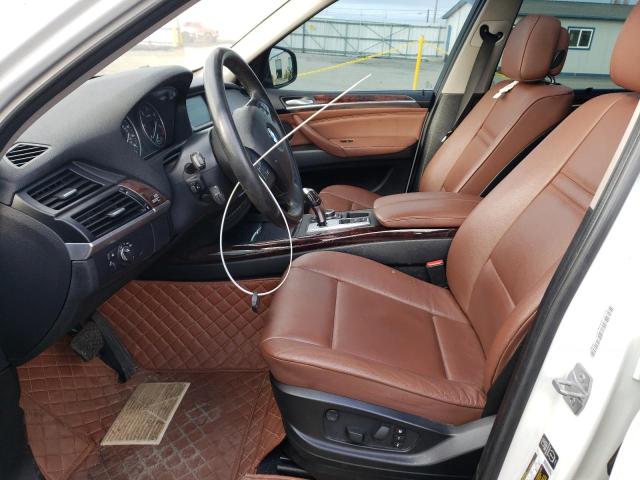 5UXZW0C59D0B95133 - 2013 BMW X5 XDRIVE35D WHITE photo 7
