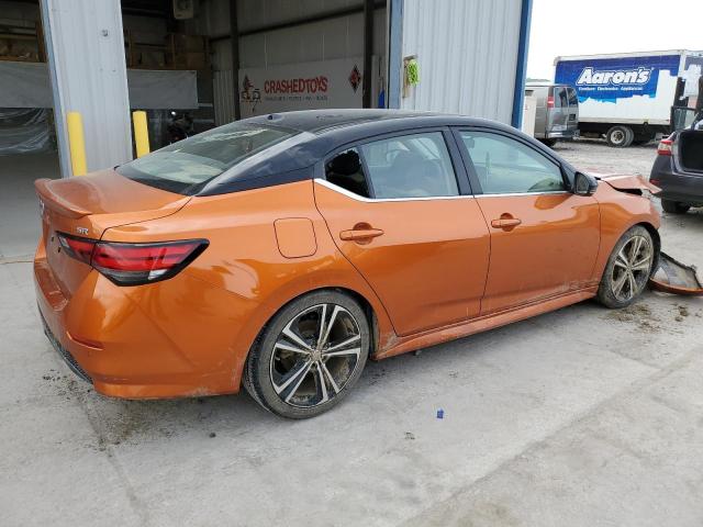 3N1AB8DV7NY315431 - 2022 NISSAN SENTRA SR ORANGE photo 3