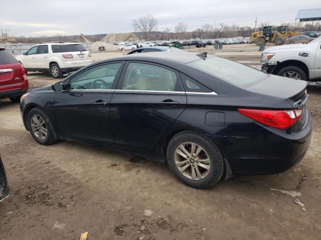 5NPEB4AC2DH621698 - 2013 HYUNDAI SONATA GLS BLACK photo 2