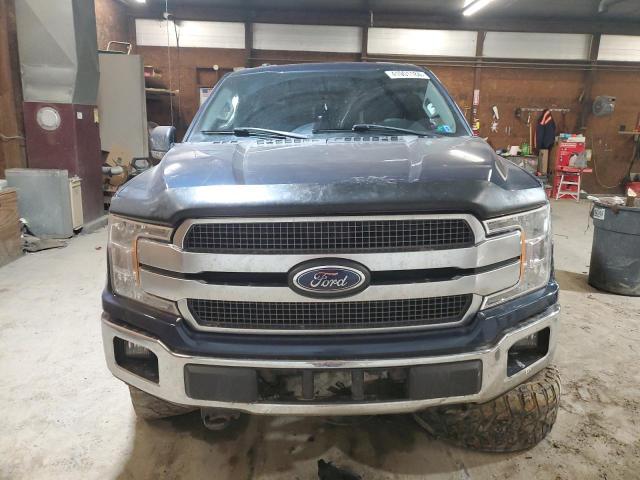 1FTEW1E51JFA51858 - 2018 FORD F150 SUPERCREW BLUE photo 5