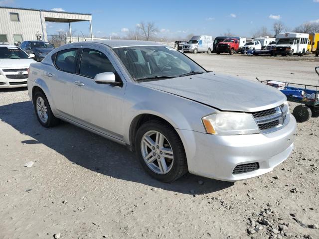 1B3BD1FB9BN526288 - 2011 DODGE AVENGER MAINSTREET GRAY photo 4