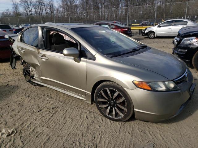 1HGFA16828L063199 - 2008 HONDA CIVIC EX BEIGE photo 4