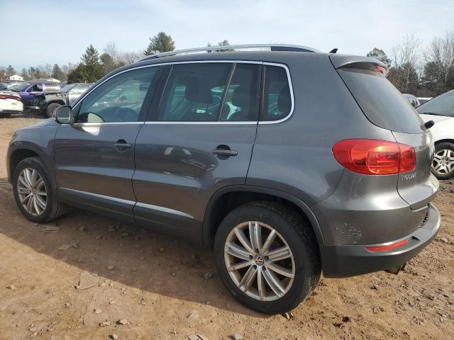 WVGBV7AX9CW092852 - 2012 VOLKSWAGEN TIGUAN S GRAY photo 2