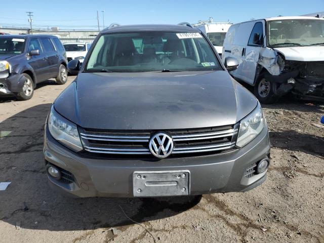 WVGBV7AX9CW092852 - 2012 VOLKSWAGEN TIGUAN S GRAY photo 5