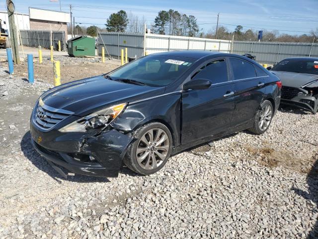 5NPEC4AC5CH463966 - 2012 HYUNDAI SONATA SE BLACK photo 1