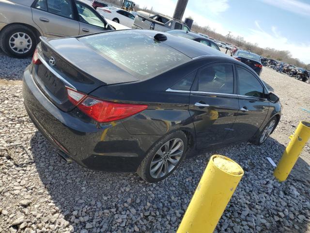 5NPEC4AC5CH463966 - 2012 HYUNDAI SONATA SE BLACK photo 3