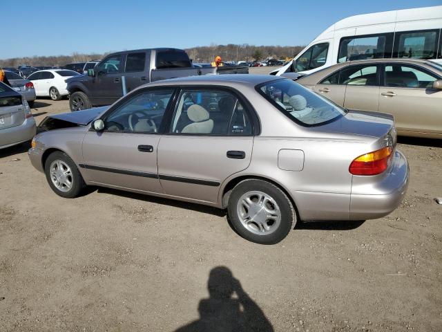 1Y1SK54852Z412358 - 2002 CHEVROLET GEO PRIZM BASE BEIGE photo 2